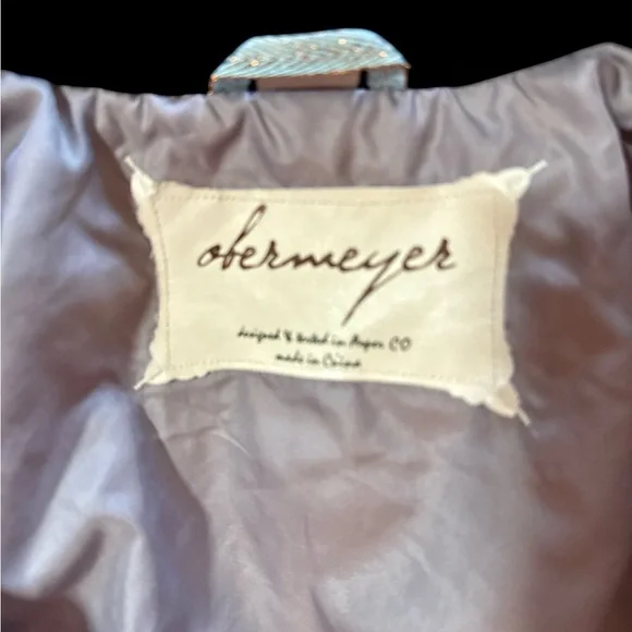 OBERMEYER Women's (sz 6) White Leighton Ski Jacket - Picture 7 of 9